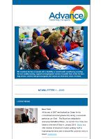 Advance Customer Newsletter 2018